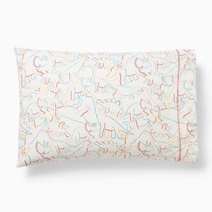 2-National Geographic Dinosaur Pillowcases - West Elm Kids
